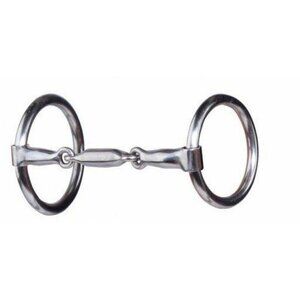 Professional's Choice O Ring Three Piece Snaffle Bit PCB-97A